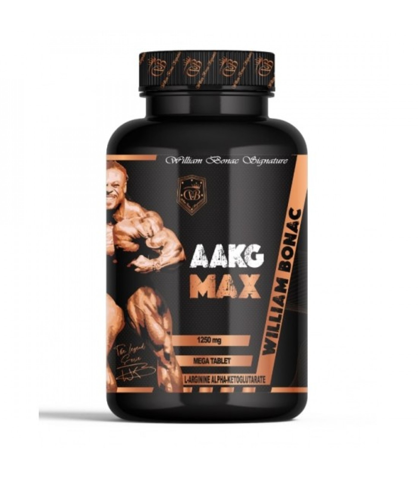 William Bonac THE LEGEND SERIES AAKG MAX 120 таблетки / 30 дози